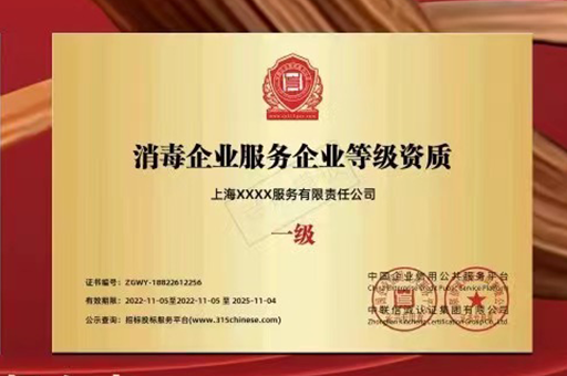 2023年行業(yè)服務(wù)等級(jí)資質(zhì)評(píng)選